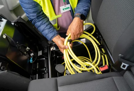 E-Ladestelle für LKW's