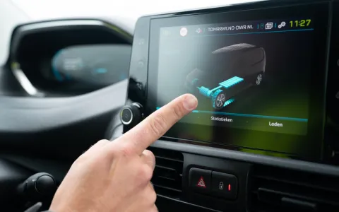 Bordcomputer von E-LKW