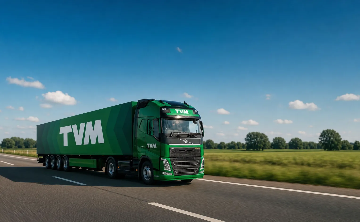 TVM LKW auf der Autobahn